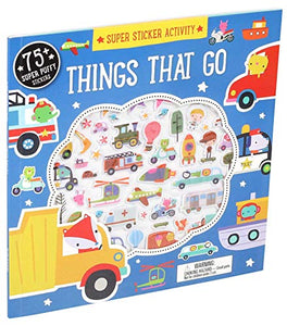 Super Sticker Activity: Things That Go 