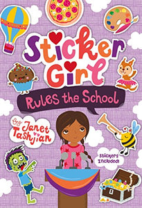 Sticker Girl Rules the School 