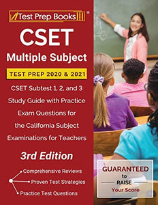 CSET Multiple Subject Test Prep 2020 and 2021 