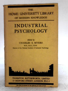 Industrial Psychology 