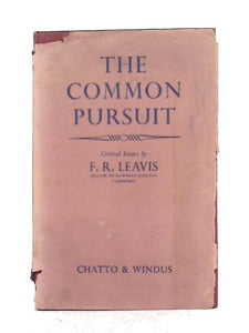 The Common Pursuit 