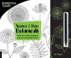 Scratch & Create: Scratch and Draw Botanicals 