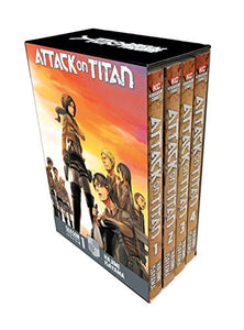 Attack On Titan Season 1 Part 1 Manga Box Set 