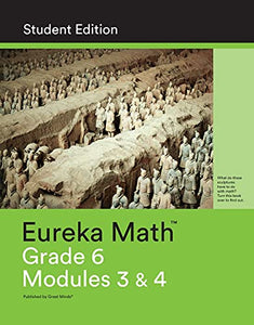 Eureka Math Grade 6 Student Edition Book #2 (Modules 3 & 4) 