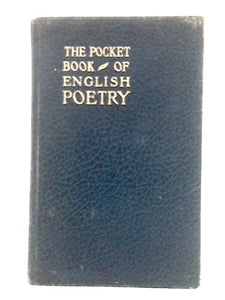 The Pocket Book of English Poetry 