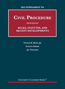 2022 Supplement to Civil Procedure 