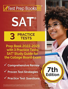 SAT Prep Book 2022 - 2023 with 3 Practice Tests 