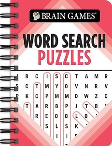 Brain Games - To Go - Word Search Puzzles (Red) 