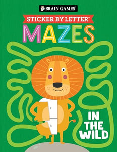 Brain Games - Sticker by Letter - Mazes: In the Wild 