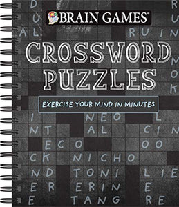 Brain Games - Crossword Puzzles (Chalkboard #1) 