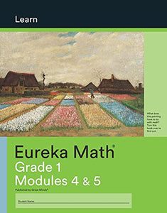 Eureka Math Grade 1 Learn Workbook #3 (Modules 4-5) 