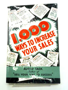 1,000 Ways To Increase Your Sales 