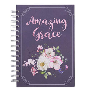 Journal Wirebound Large Amazing Grace 