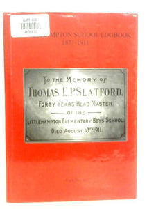 Littlehampton School Logbook 1871-1911 Vol:95 