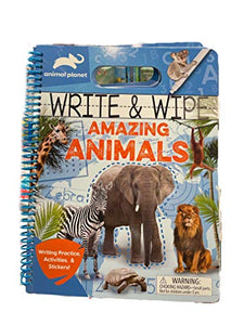 Write and Wipe Amazing Animals 