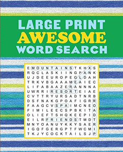 Large Print Awesome Word Search 