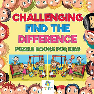 Challenging Find the Difference Puzzle Books for Kids 