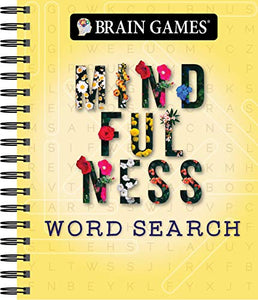 Brain Games - Mindfulness Word Search (Yellow) 