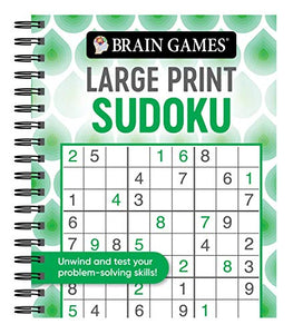 Brain Games - Large Print Sudoku (Swirls) 