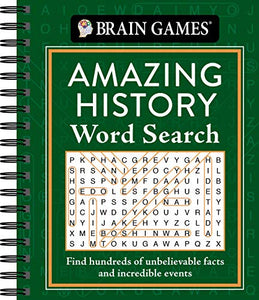 Brain Games - Amazing History Word Search 