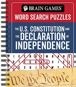 Brain Games - Word Search Puzzles: The U.S. Constitution and the Declaration of Independence 