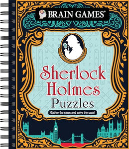 Brain Games - Sherlock Holmes Puzzles (384 Pages) 