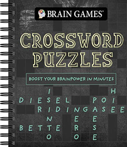 Brain Games - Crossword Puzzles (Chalkboard #2) 