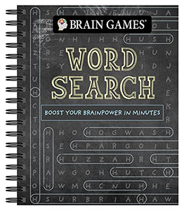 Brain Games - Word Search Puzzles (Chalkboard #2) 