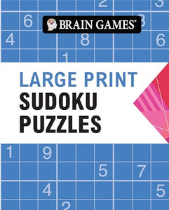 Brain Games - Large Print Sudoku Puzzles (Arrow - 384 Pages) 