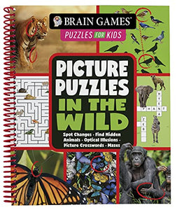 Brain Games Puzzles for Kids - Picture Puzzles in the Wild 