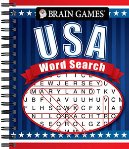 Brain Games - USA Word Search (#4) 