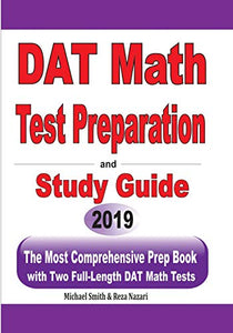 DAT Math Test Preparation and study guide 