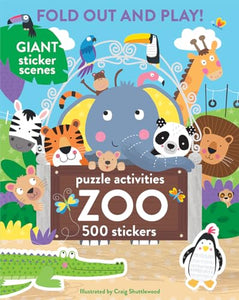 Zoo: 500 Stickers and Puzzle Activities 