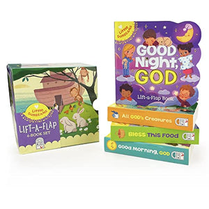 Little Sunbeams Religious Lift-A-Flap 4-Book Set (Little Sunbeams) 