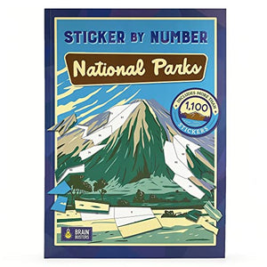 Sticker by Number National Parks 