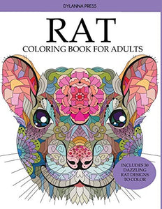 Rat Coloring Book for Adults 