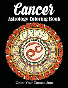 Cancer Astrology Coloring Book 