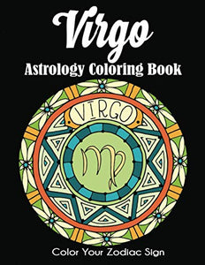 Virgo Astrology Coloring Book 