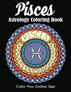 Pisces Astrology Coloring Book 