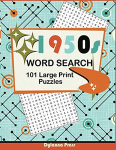 1950s Word Search Puzzle Book 