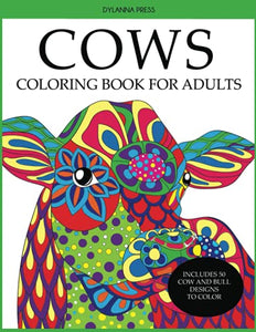 Cows Coloring Book for Adults 