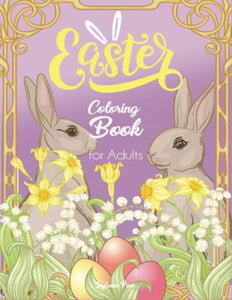 Easter Coloring Book for Adults 