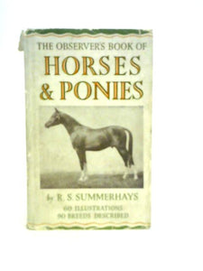 The Observer's Book of Horses Ponies 