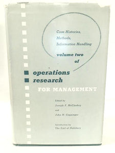 Operations Research for Management. Vol. II 