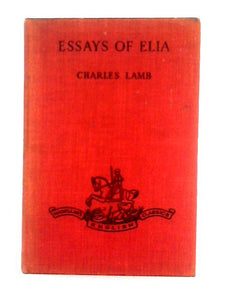 Last Essays of Elia 