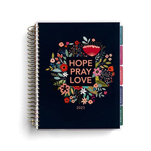 Hope Pray Love: DaySpring 2022 - 2023 18-Month Agenda Planner (July 2022 – December 2023) 