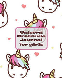 Unicorn Gratitude Journal For Girls 