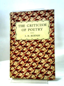 The Criticism of Poetry 