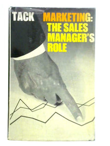 Marketing: The Sales Manager's Role 