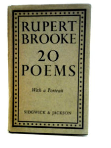 Rupert Brooke 20 Poems 